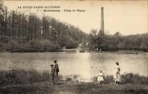 Ak Ronchamp Haute Saône, Etang du Magny