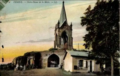 Ak Vesoul Haute Saône, Notre Dame de la Motte