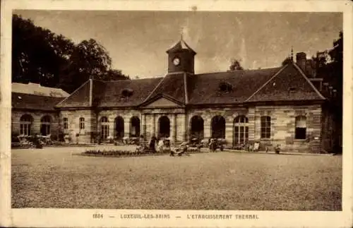 Ak Luxeuil les Bains Haute Saône, Thermaleinrichtung