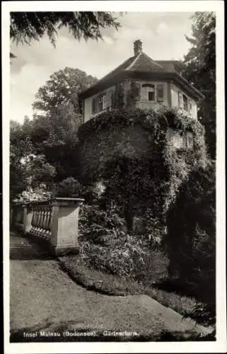 Ak Insel Mainau im Bodensee, Gärtnerturm