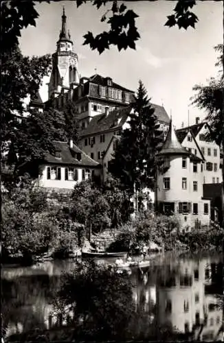 Ak Tübingen am Neckar, Hölderlinturm, Alte Aula