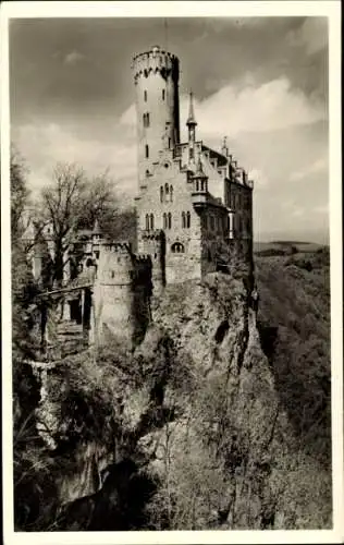 Ak Honau Lichtenstein in Württemberg, Schloss Lichtenstein