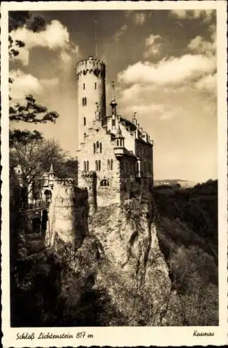 Ak Honau Lichtenstein in Württemberg, Schloss Lichtenstein