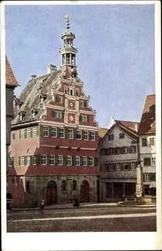 Ak Esslingen am Neckar, Rathaus