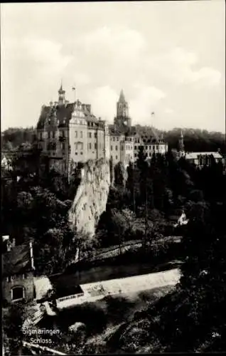 Ak Sigmaringen an der Donau, Schloss