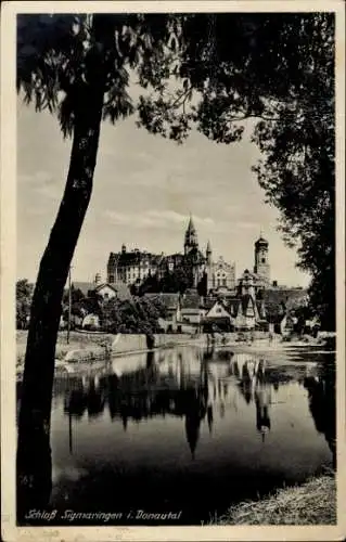 Ak Sigmaringen an der Donau, Schloss