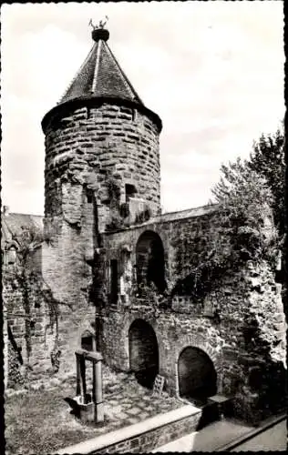 Ak Lahr im Schwarzwald Baden, Storchenturm