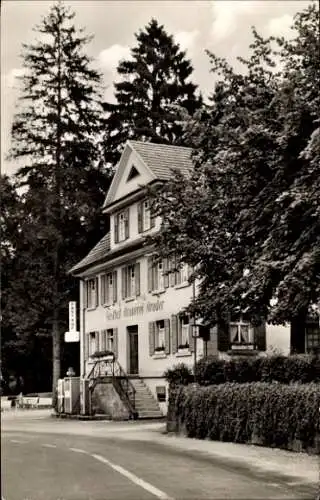 Ak Oppenau im Schwarzwald, Gasthof Brauerei Bruder