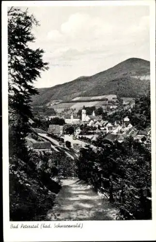 Ak Bad Peterstal Griesbach im Schwarzwald Baden, Teilansicht