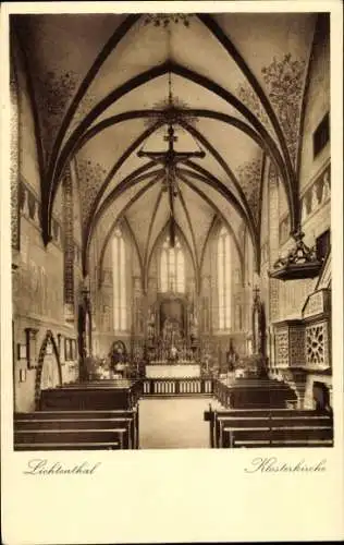 Ak Baden Baden, Innenansicht der Klosterkirche Lichtenthal, Altar