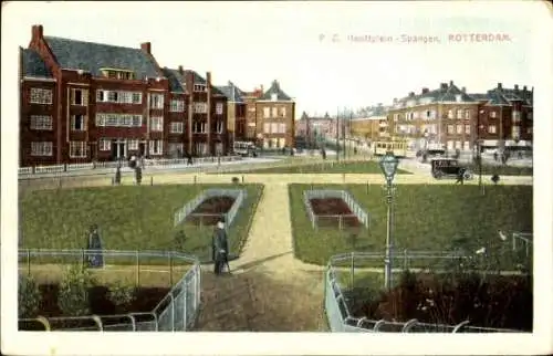 Ak Rotterdam Südholland Niederlande, Hooftplein Spangen