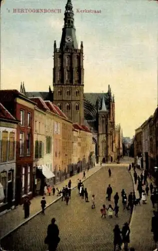 Ak's Hertogenbosch Nordbrabant Niederlande, Kerkstraat