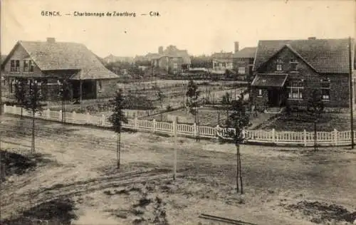 Ak Genck Flandern Limburg, Charbonnage de Zwartberg