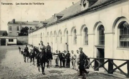 Ak Tervuren Tervueren Flämisch Brabant Flandern, Les ecuries de l'Artillerie