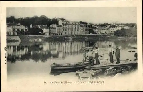 Ak Joinville le Pont Val de Marne, La Tour de Marne