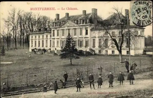 Ak Montfermeil Seine Saint Denis, Le Château