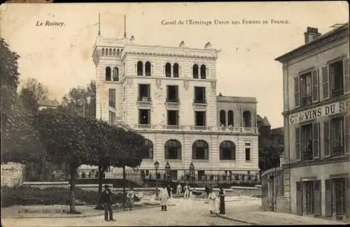 Ak Le Raincy Seine Saint Denis, Castel de Ermitage, Restaurant