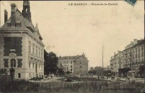 CPA Le Raincy Seine Saint Denis, Place de la Mairie