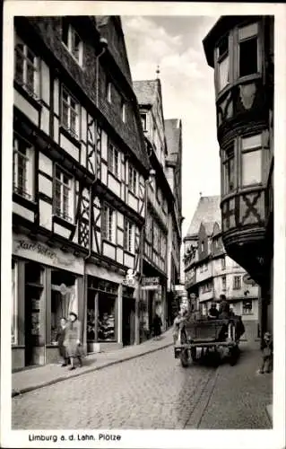 Ak Limburg an der Lahn Hessen, Plötze, Lastwagen