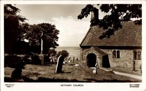 Ak Heysham Village England, Kirche