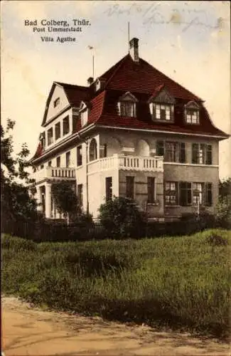 Ak Bad Colberg Heldburg in Thüringen, Villa Agathe