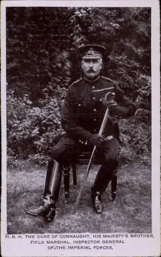 Ak Arthur, Duke of Connaught, Portrait in Uniform