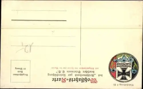 Ak König Ludwig von Bayern, Standportrait, Uniform, Orden