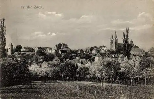 Ak Fritzlar in Hessen, Panorama