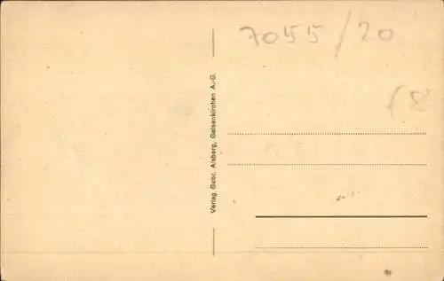 Ak Gelsenkirchen im Ruhrgebiet, Zeppelinallee, Hochofenanlage, Bahnhofstraße, Warenhaus, Schloss