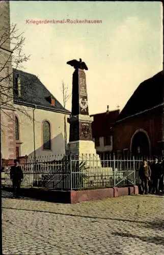 Ak Rockenhausen Rheinland Pfalz, Kriegerdenkmal