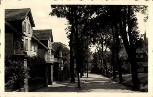 Ak Clausthal Zellerfeld im Oberharz, Erzstraße