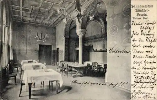 Ak Hannover in Niedersachsen, Künstlerverein, kleiner Saal