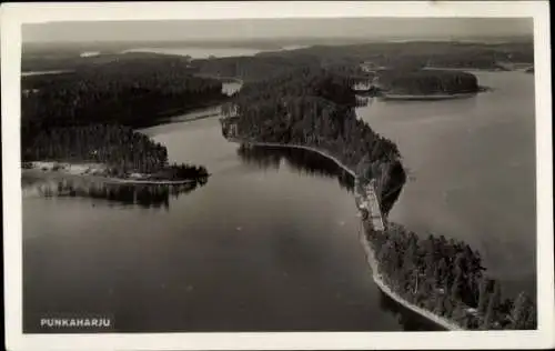 Ak Punkaharju Finnland, Luftbild