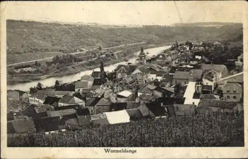 Ak Wormeldange Wormeldange Luxemburg, Panorama