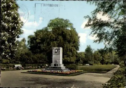 Ak Hamburg Wandsbek Rahlstedt, Denkmal