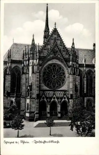 Ak Speyer am Rhein, Gedächtniskirche