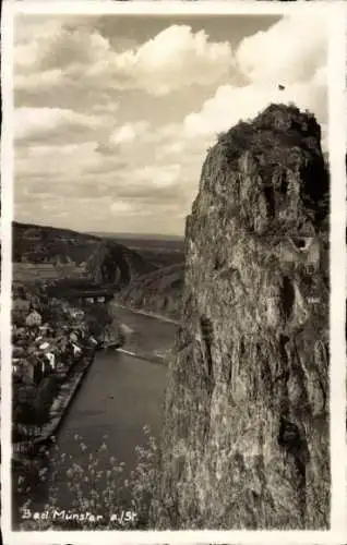 Foto Ak Bad Münster am Stein, Panorama