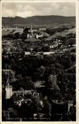 Ak Comburg Schwäbisch Hall in Württemberg, Panorama