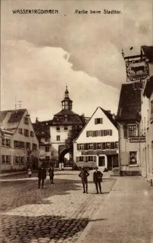 Ak Wassertrüdingen in Mittelfranken, Stadttor