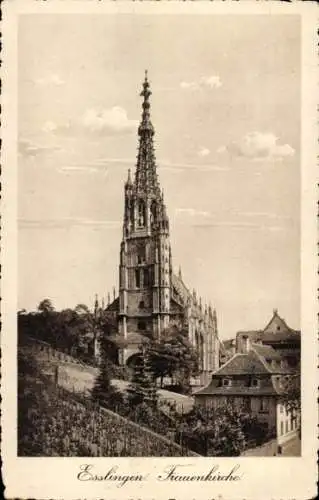 Ak Esslingen am Neckar, Frauenkirche