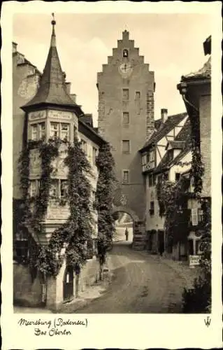 Ak Meersburg am Bodensee, am Obertor