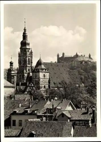 Ak Coburg in Oberfranken, Veste, St. Moritzkirche