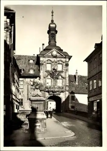 Ak Bamberg in Oberfranken, Rathaus