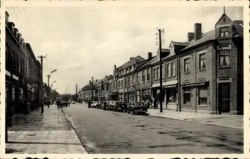 Ak Zwartberg Limburg Flandern, Nieuwe Kempen, Houthalenstraat