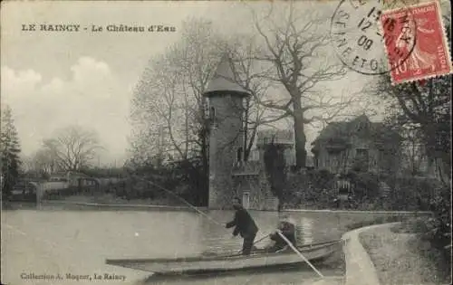 Ak Le Raincy Seine Saint Denis, Chateau d'Eau