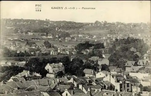 Ak Gagny Seine Saint Denis, Panorama