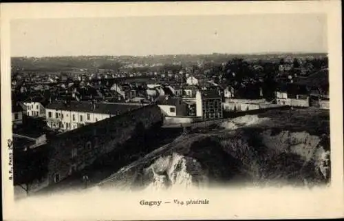 Ak Gagny Seine Saint Denis, Panorama