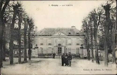 Ak Gagny Seine Saint Denis, Rathaus