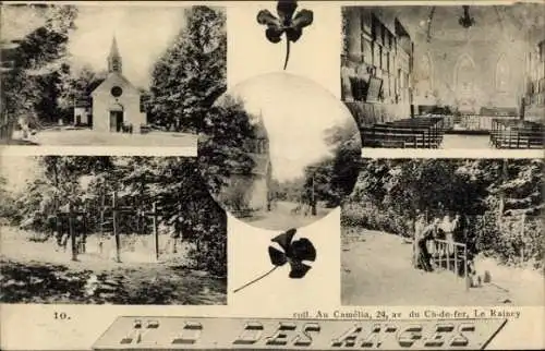 Ak Clichy sous Bois Seine Saint Denis, Notre Dame des Anges, Kapelle