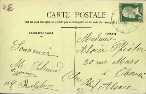 Ak Clichy sous Bois Seine Saint Denis, Notre Dame des Anges, Kapelle